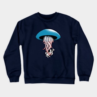 aliens & cows Crewneck Sweatshirt